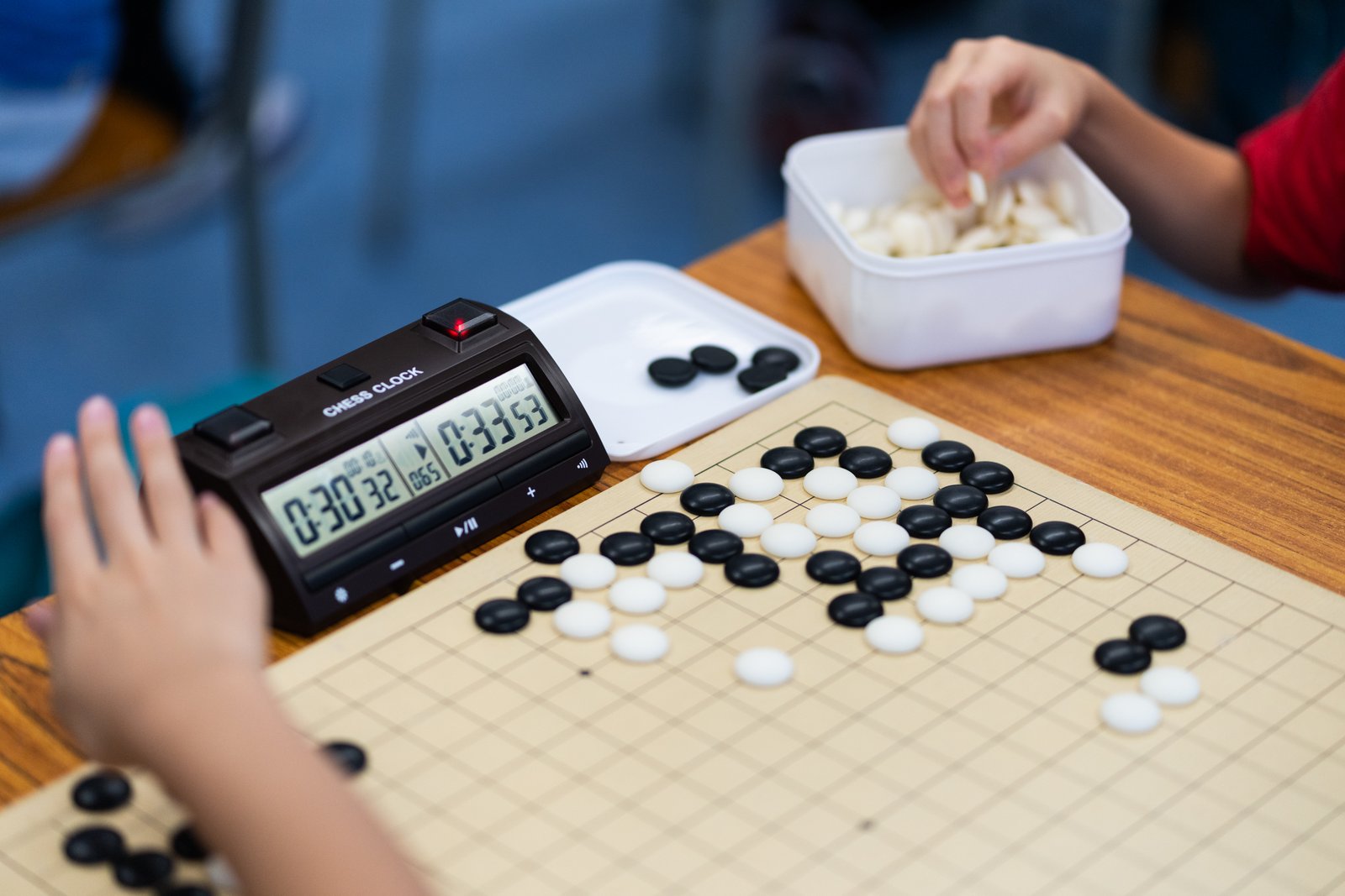 圍棋教學與賽事現場